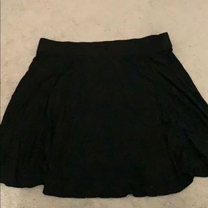 Fun flowy loft black skirt. XL
